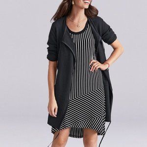 Cabi ATC Offhand Cardigan. NWT. Medium. Black.